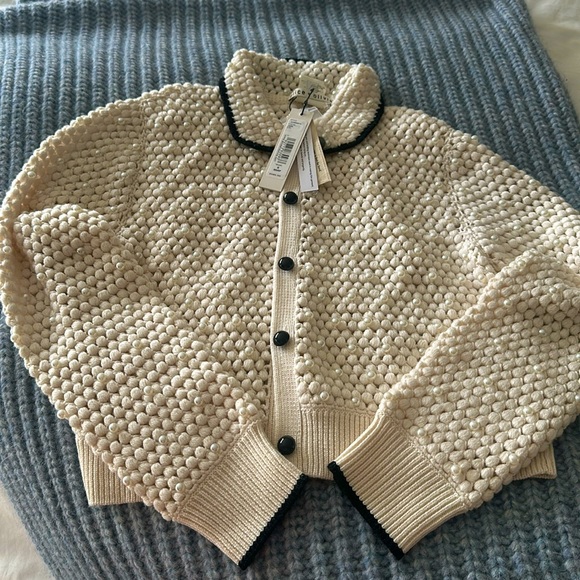 Alice and Olivia had knit cardigan sweater